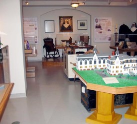 The NDSC Heritage Room, containing artifacts related to Notre-Dame-du-Sacrè-Coeur