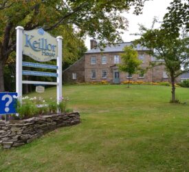 Keillor House, une grande résidence palladienne en pierre